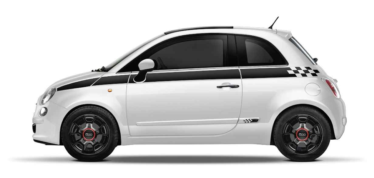 OEM 2012 Fiat 500 Decal (Part #82212656)