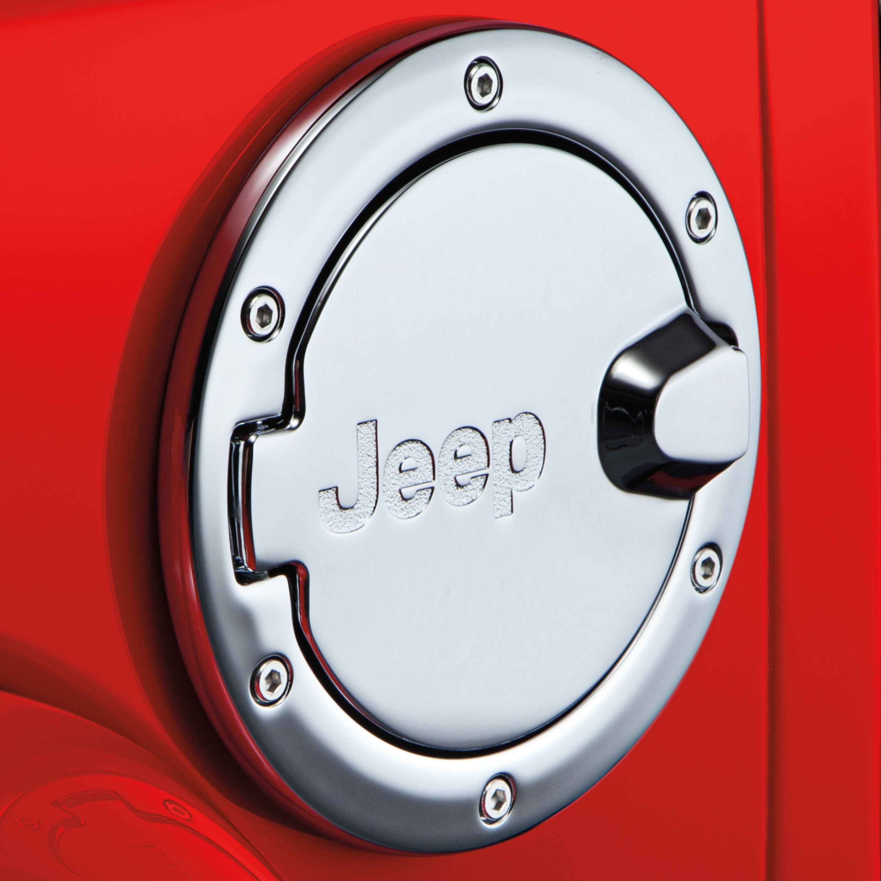 2009 Jeep Wrangler JK 4-Door Fuel Filler Door 82214794