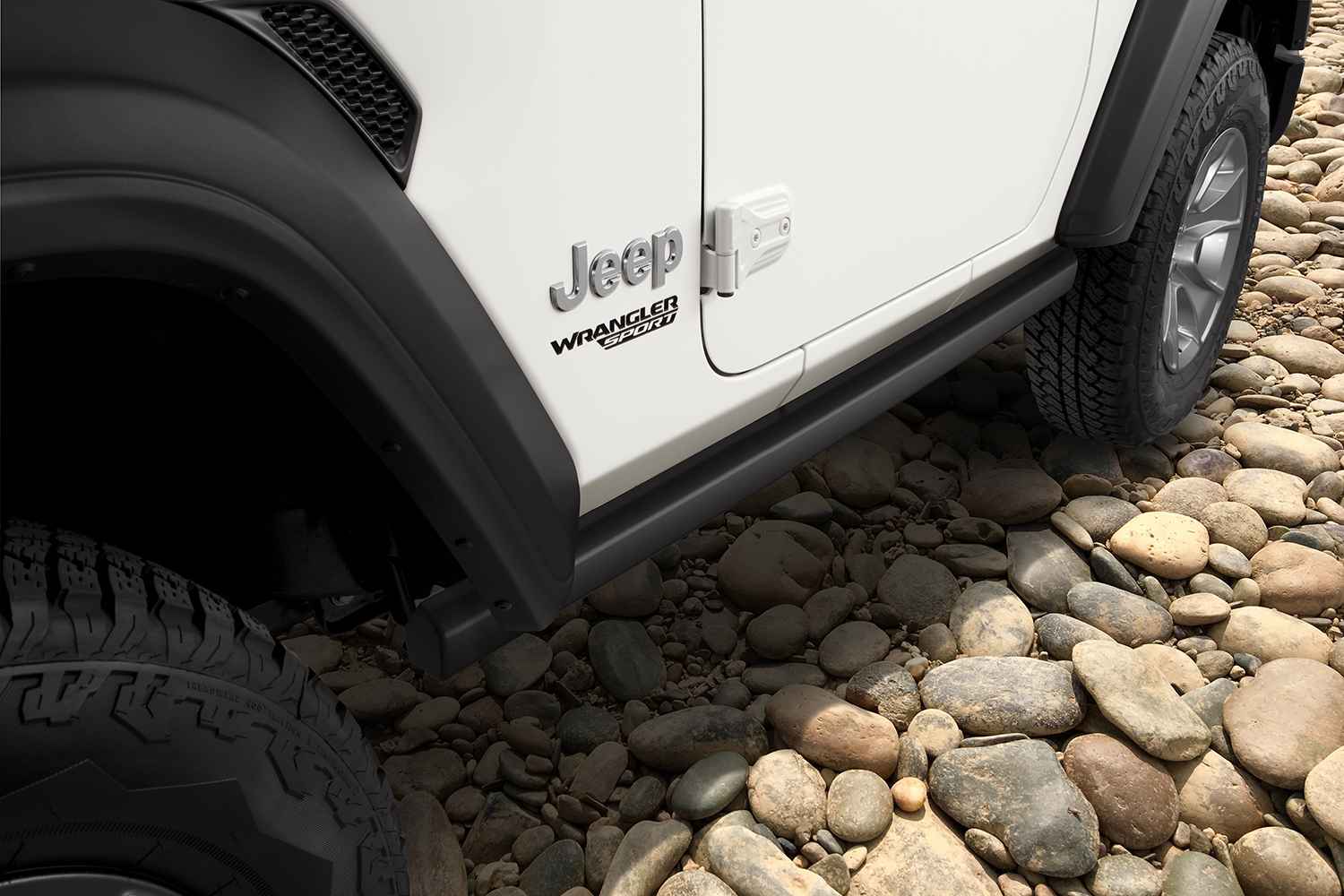 OEM 2021 Jeep Wrangler JL 2-Door Jeep® Performance Parts Rock Rails (Part #82215129AB)