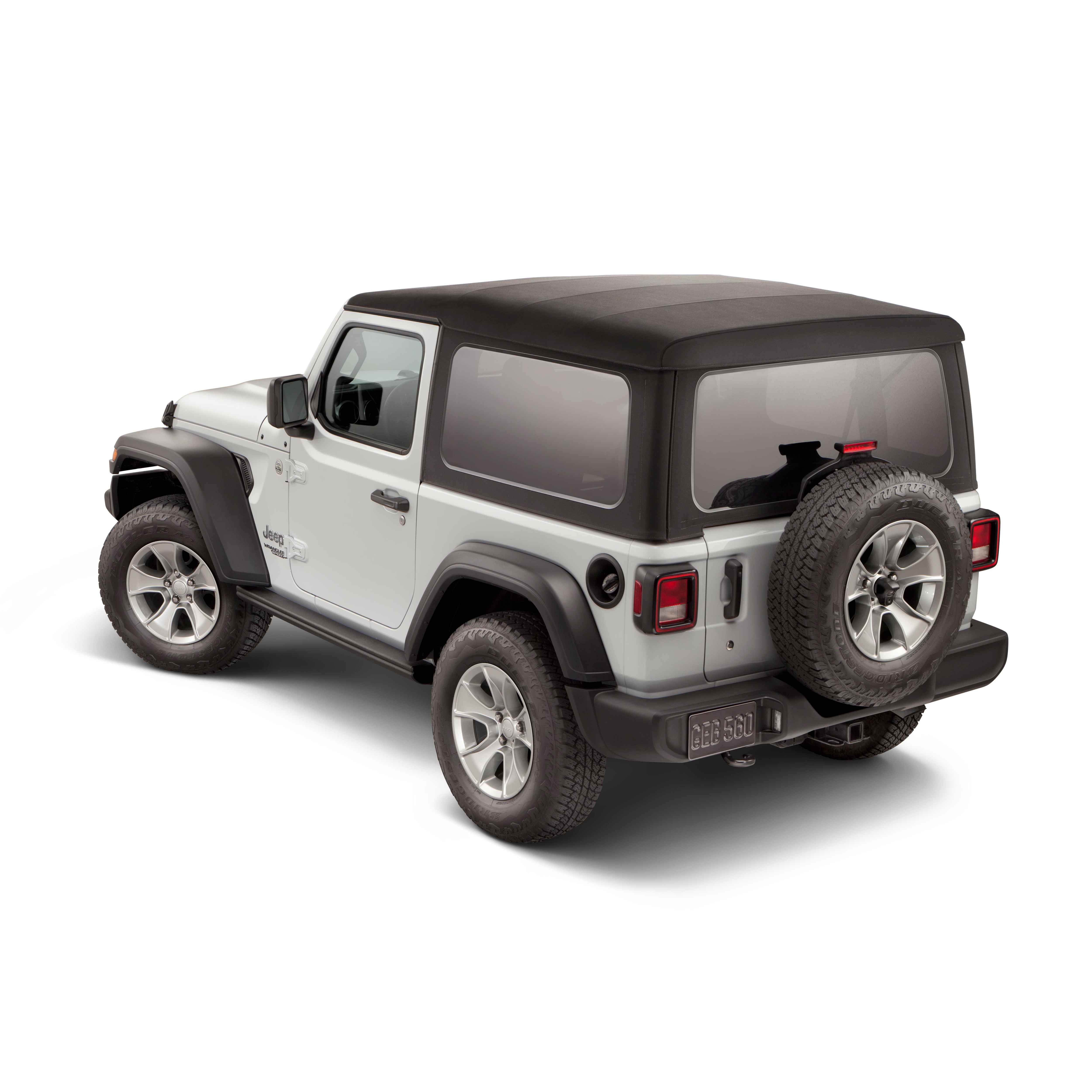 OEM 2020 Jeep Wrangler JL 2-Door Soft Top (Part #82215803)