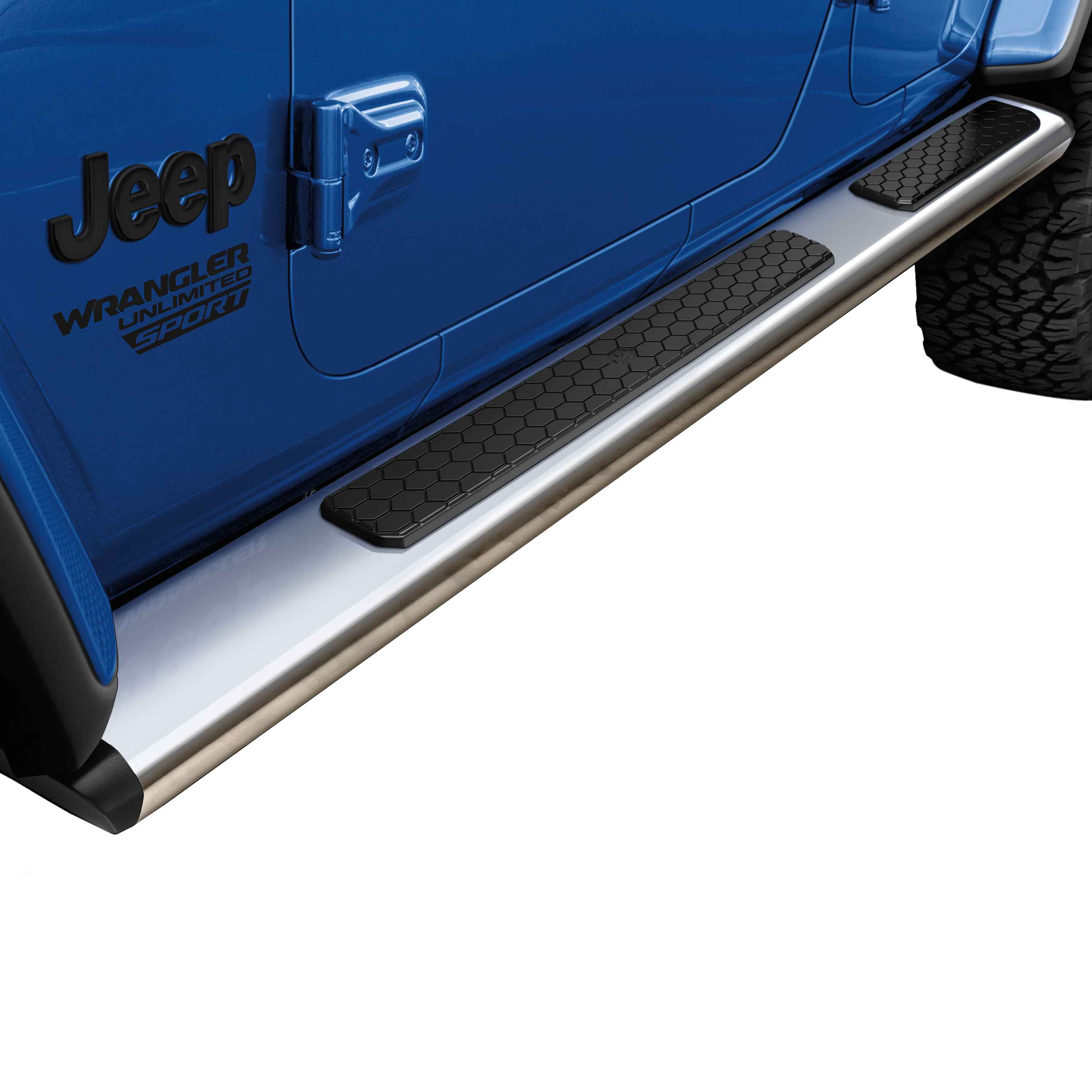 2022 Jeep Wrangler JL 4-Door Chrome Tube Steps Wrangler JL, 4-Door 82215329