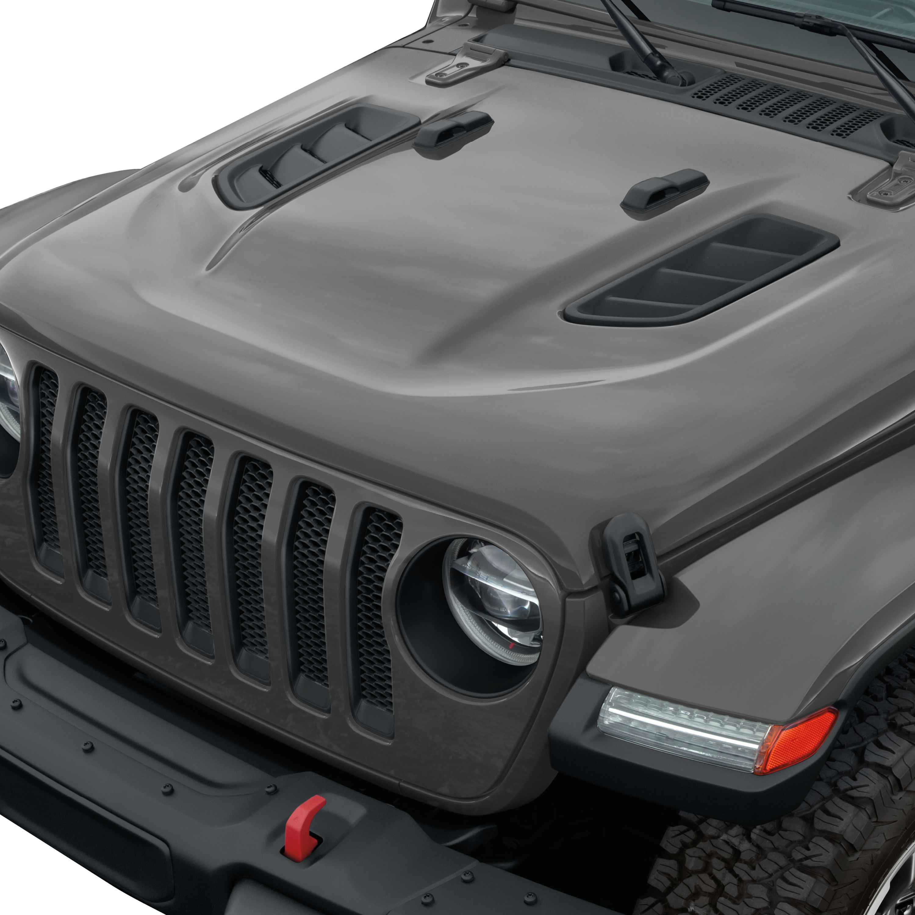 OEM 2020 Jeep Wrangler JL 4-Door Hood (Part #82215373AC)