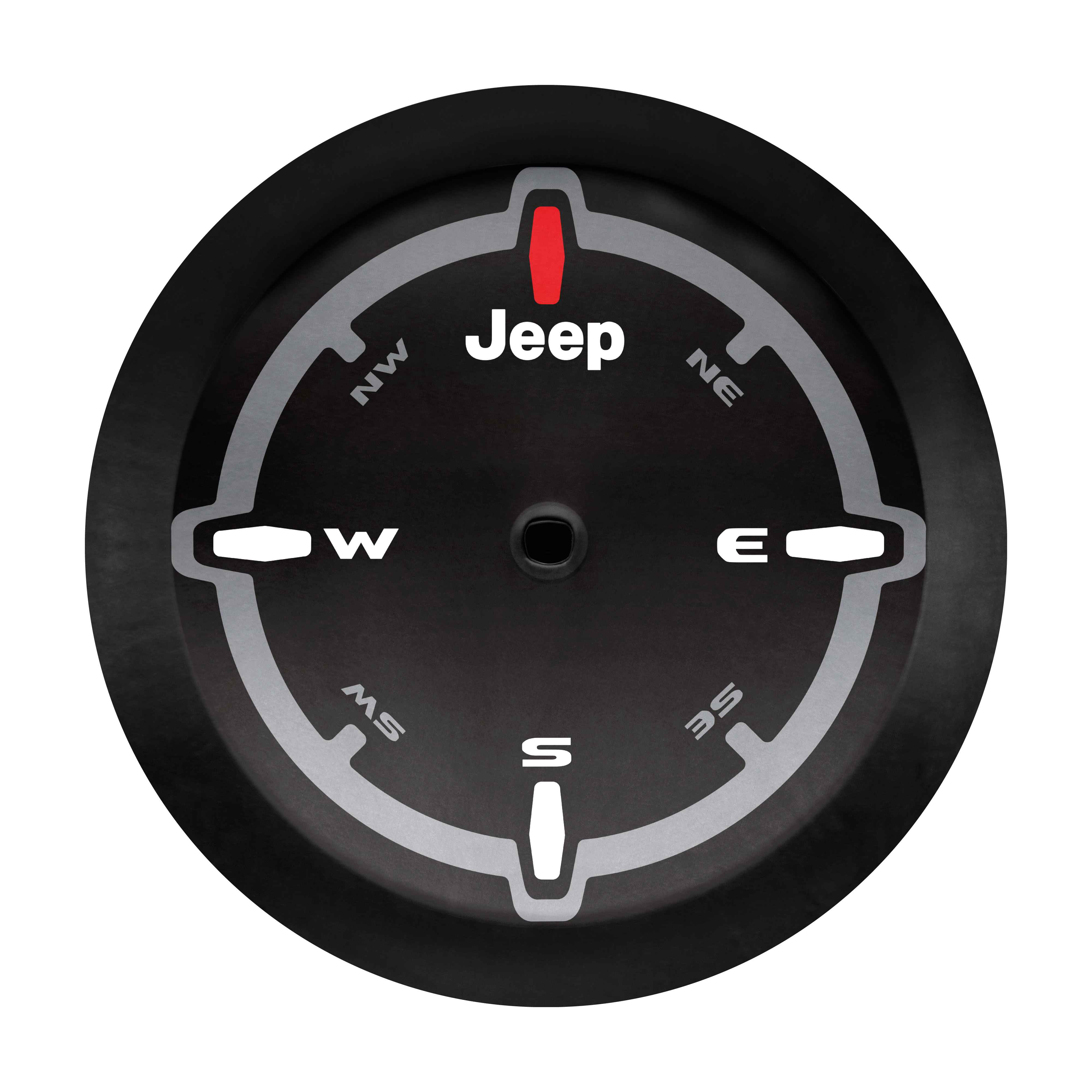 OEM 2020 Jeep Wrangler JL 4-Door Tire Cover (Part #82215446AB)