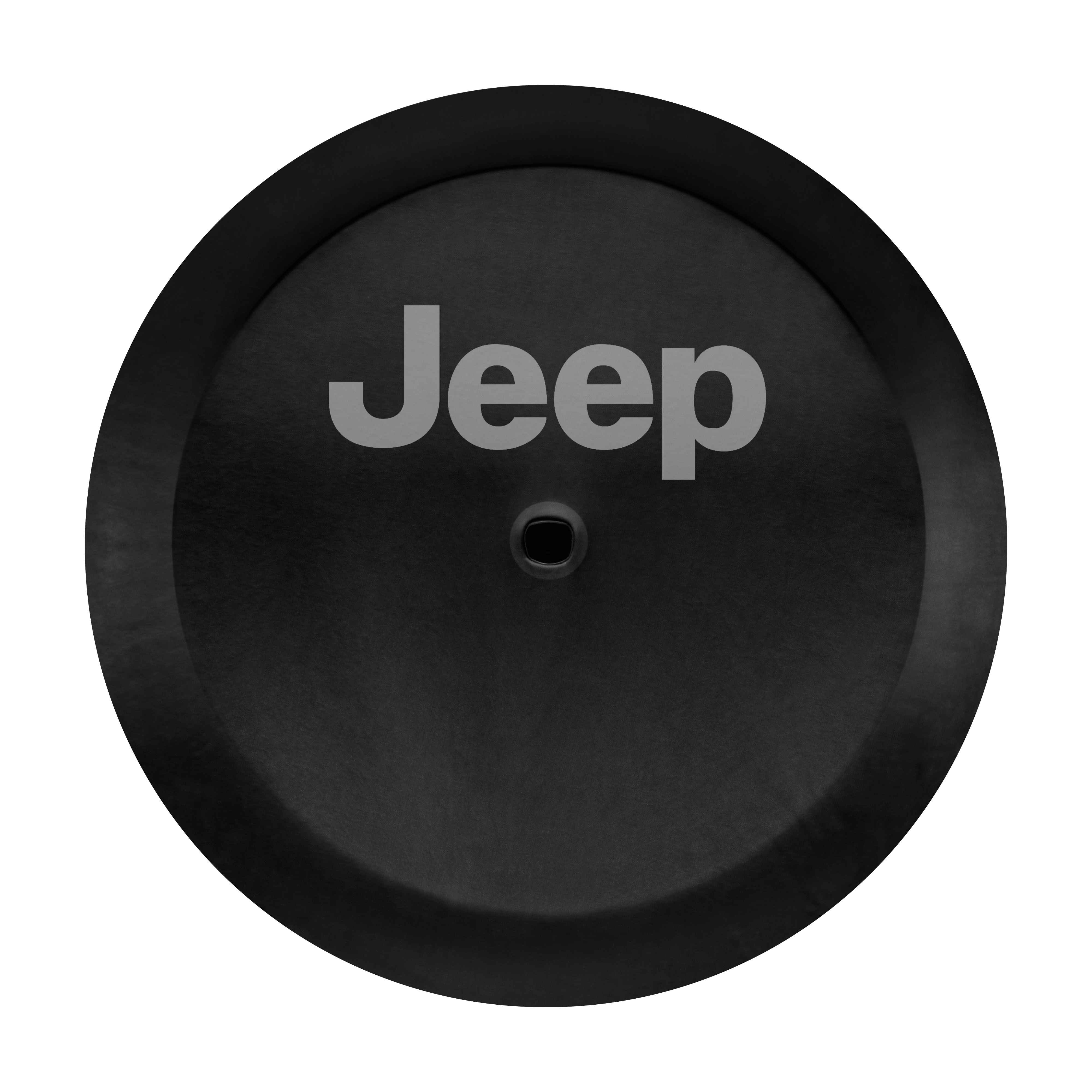OEM 2018 Jeep Wrangler JL 2-Door Tire Cover (Part #82215708AB)